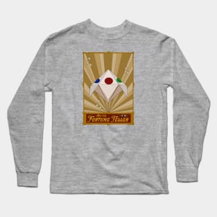 Ask The Fortune Teller Vintage Card Long Sleeve T-Shirt